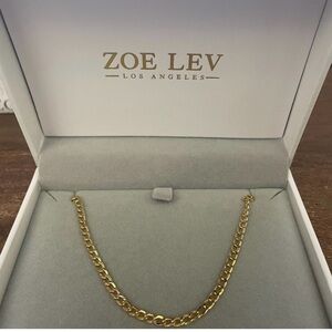 Zoe Lev Cuban Link Choker